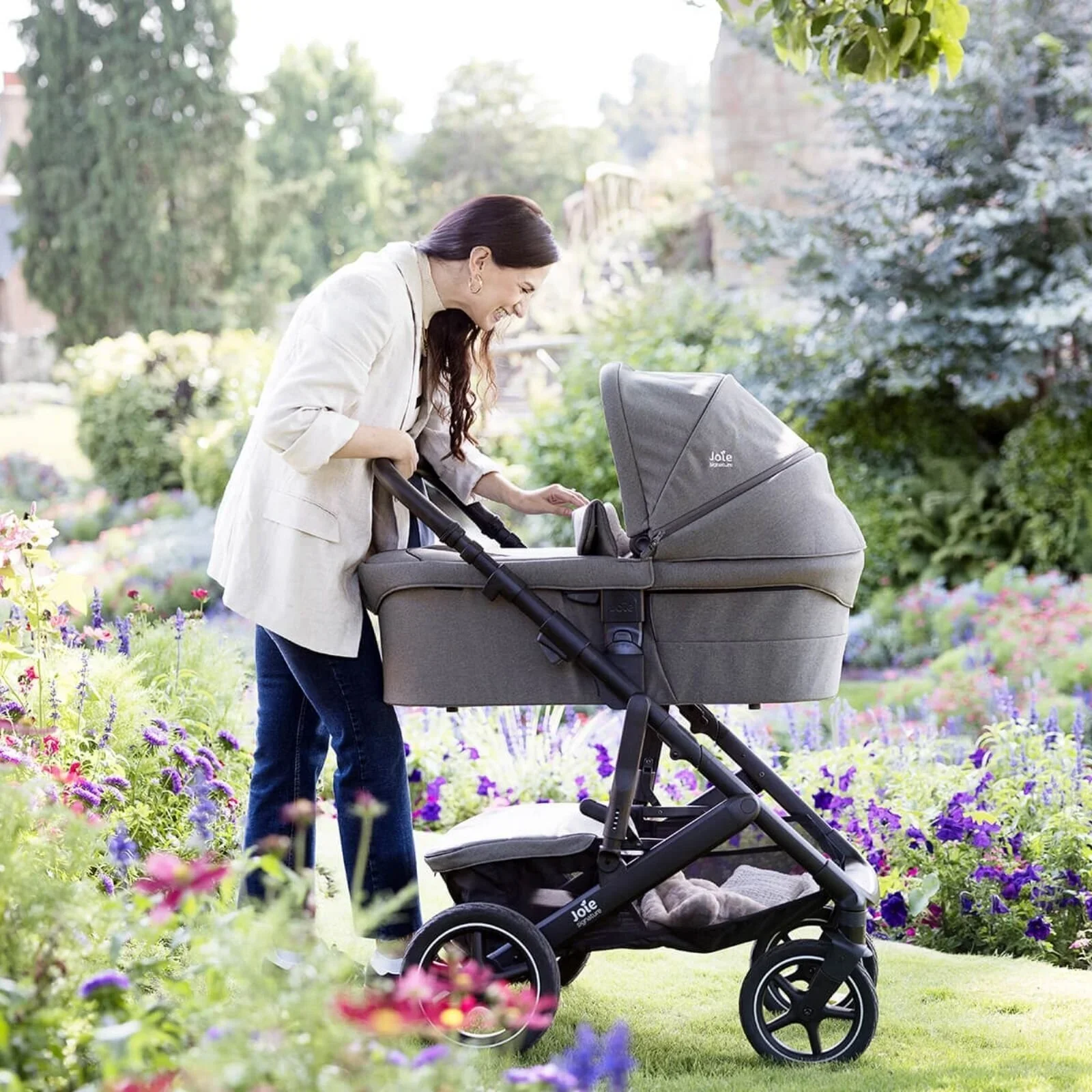 Joie Ramble XL Signature Carrycot - Evergreen - Image 18