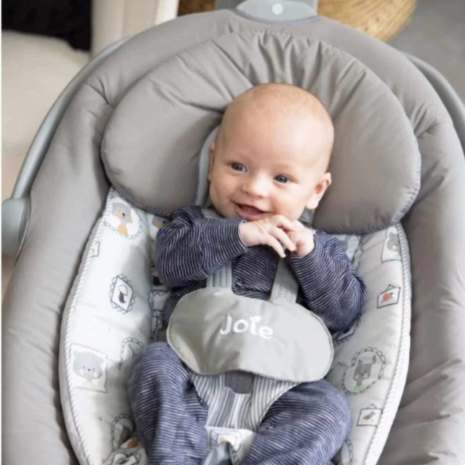 Joie Serina 2-in-1 Swing - Cosmo Grey - Image 4