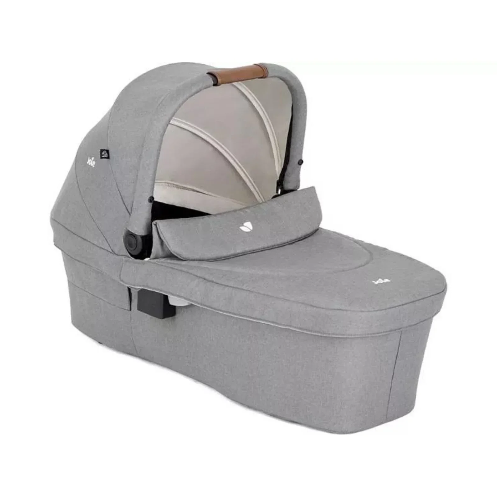 Joie Versatrax Pushchair with I-Snug 2 Car Seat & Base & Ramble XL Carrycot Travel System - Pebble - Image 2