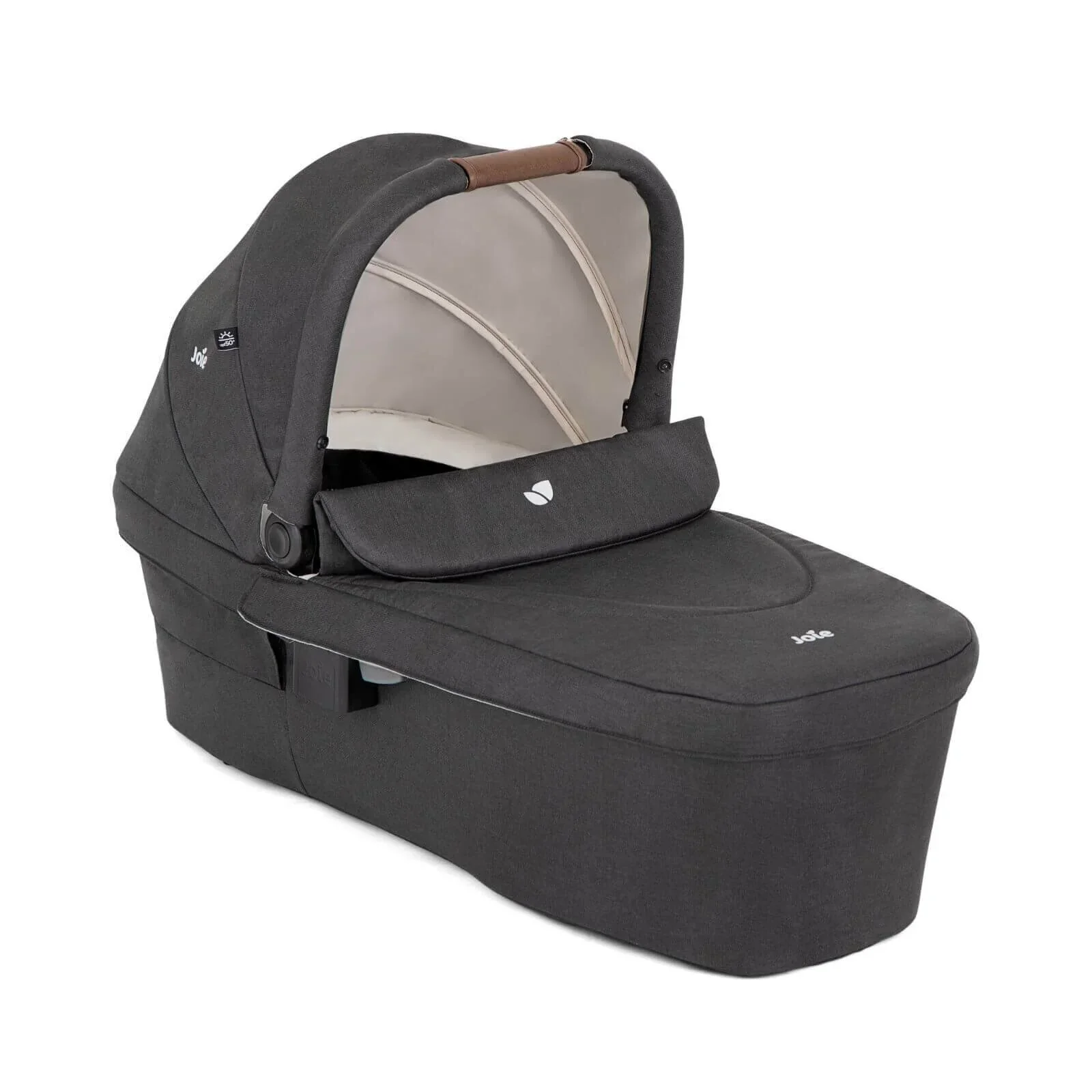 Joie Versatrax Pushchair with I-Snug 2 Car Seat & Base & Ramble XL Carrycot Travel System - Shale - Image 3