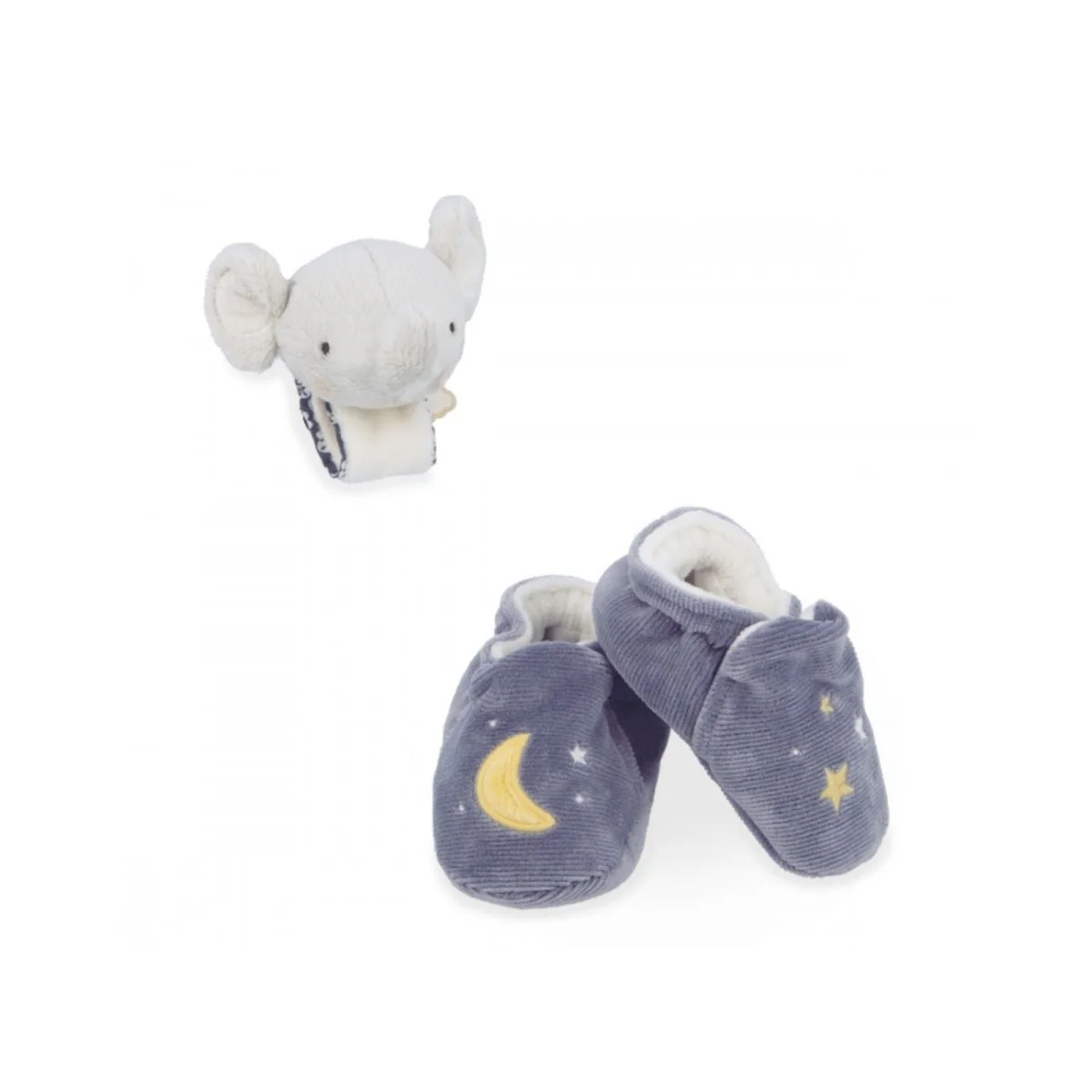 Kaloo Rattle & Slippers - Elephant - Image 2