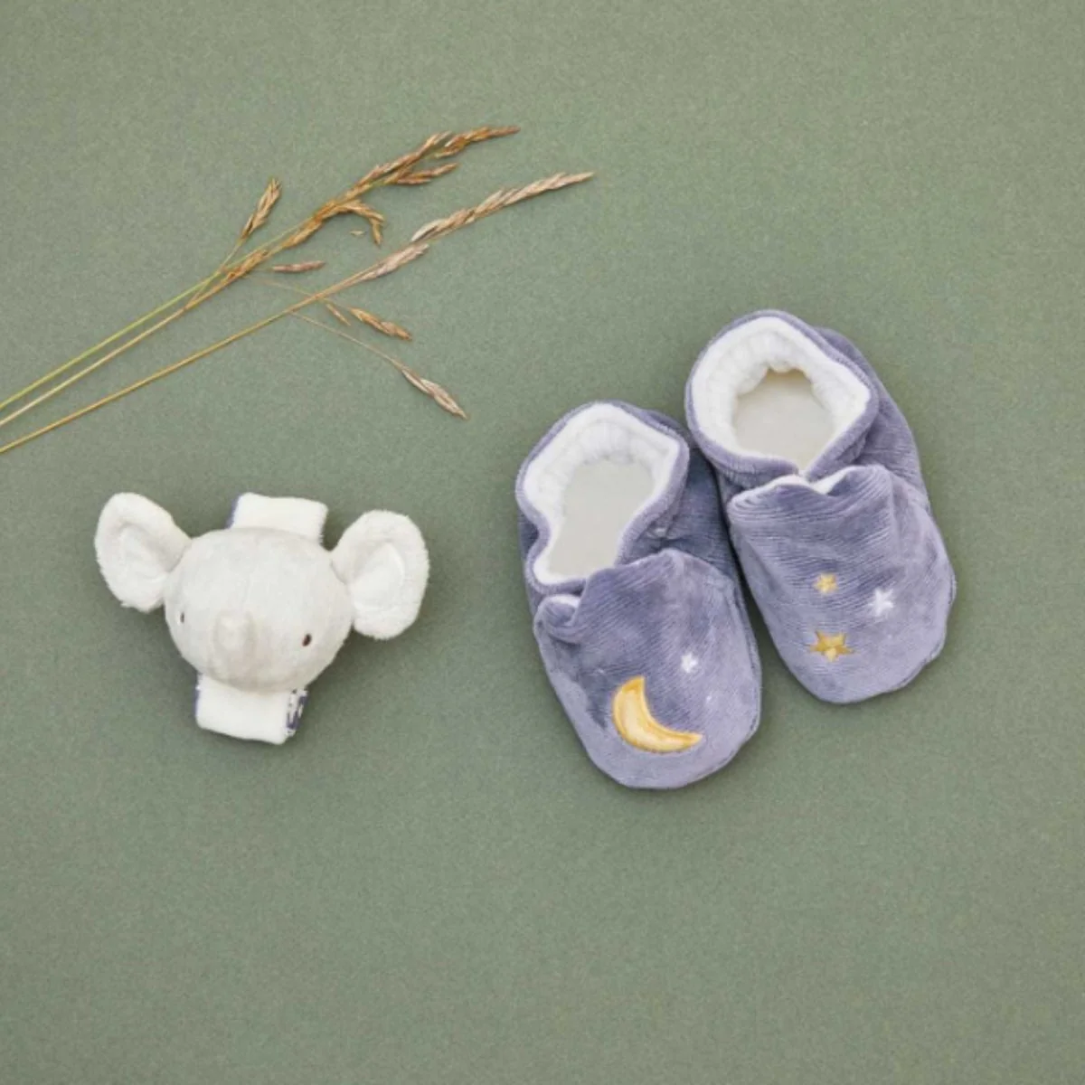Kaloo Rattle & Slippers - Elephant - Image 7