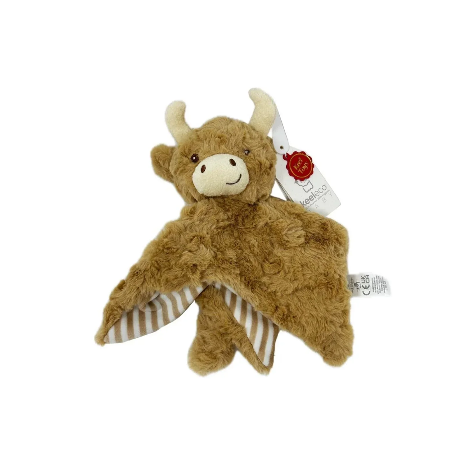 Keeleco Baby Hamish Highland Cow Blanket 32cm - Image 2