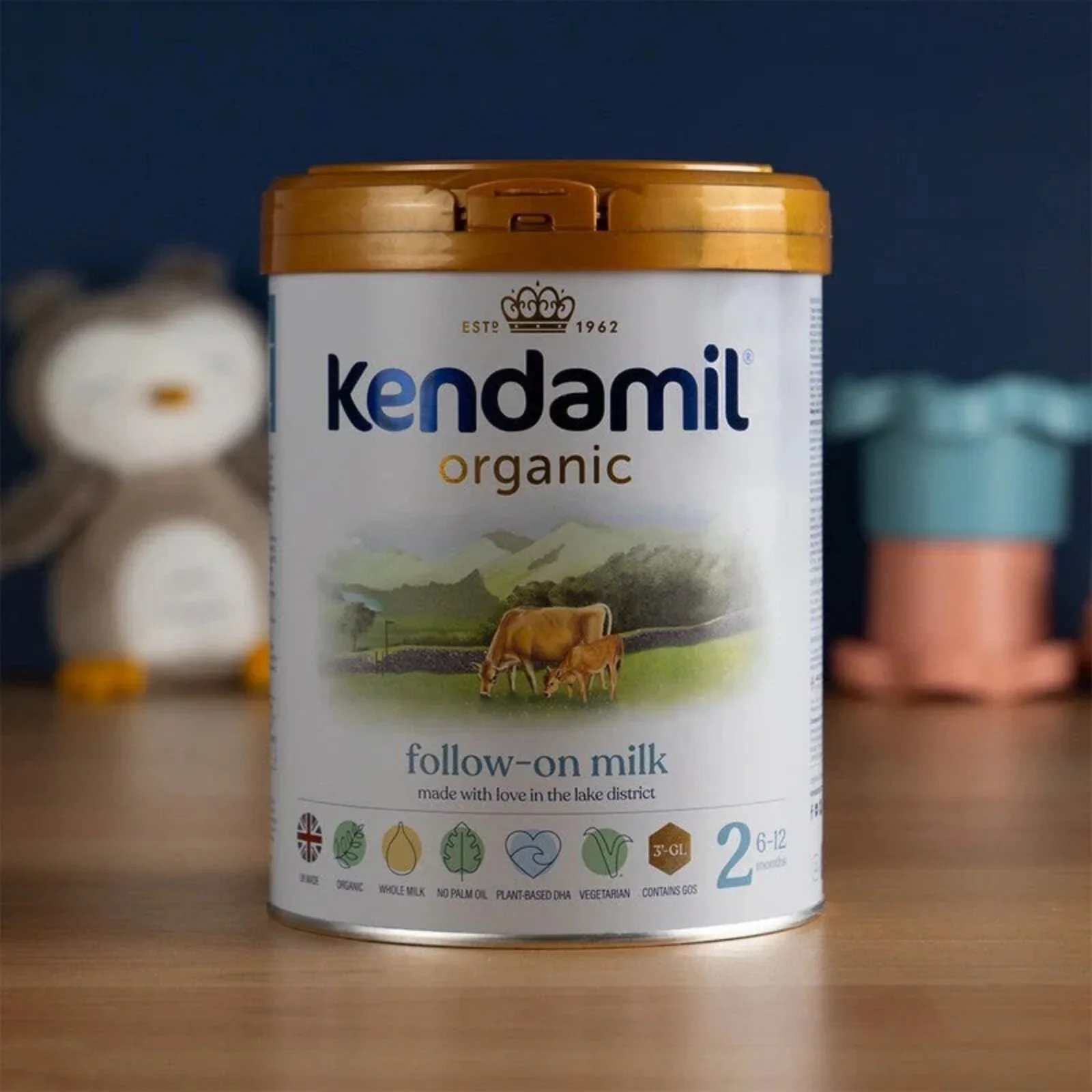 Kendamil Stage 2 Organic Follow On Milk Formula 6-12 months 800g - Image 2
