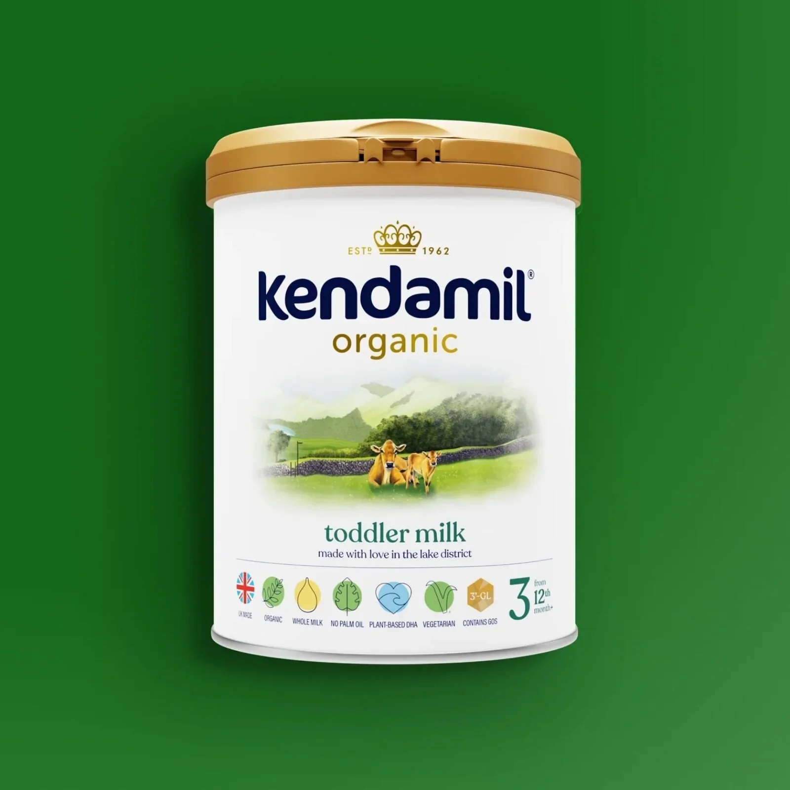 Kendamil Stage 3 Organic Infant Milk Formula 12-36 months 800g - Image 5