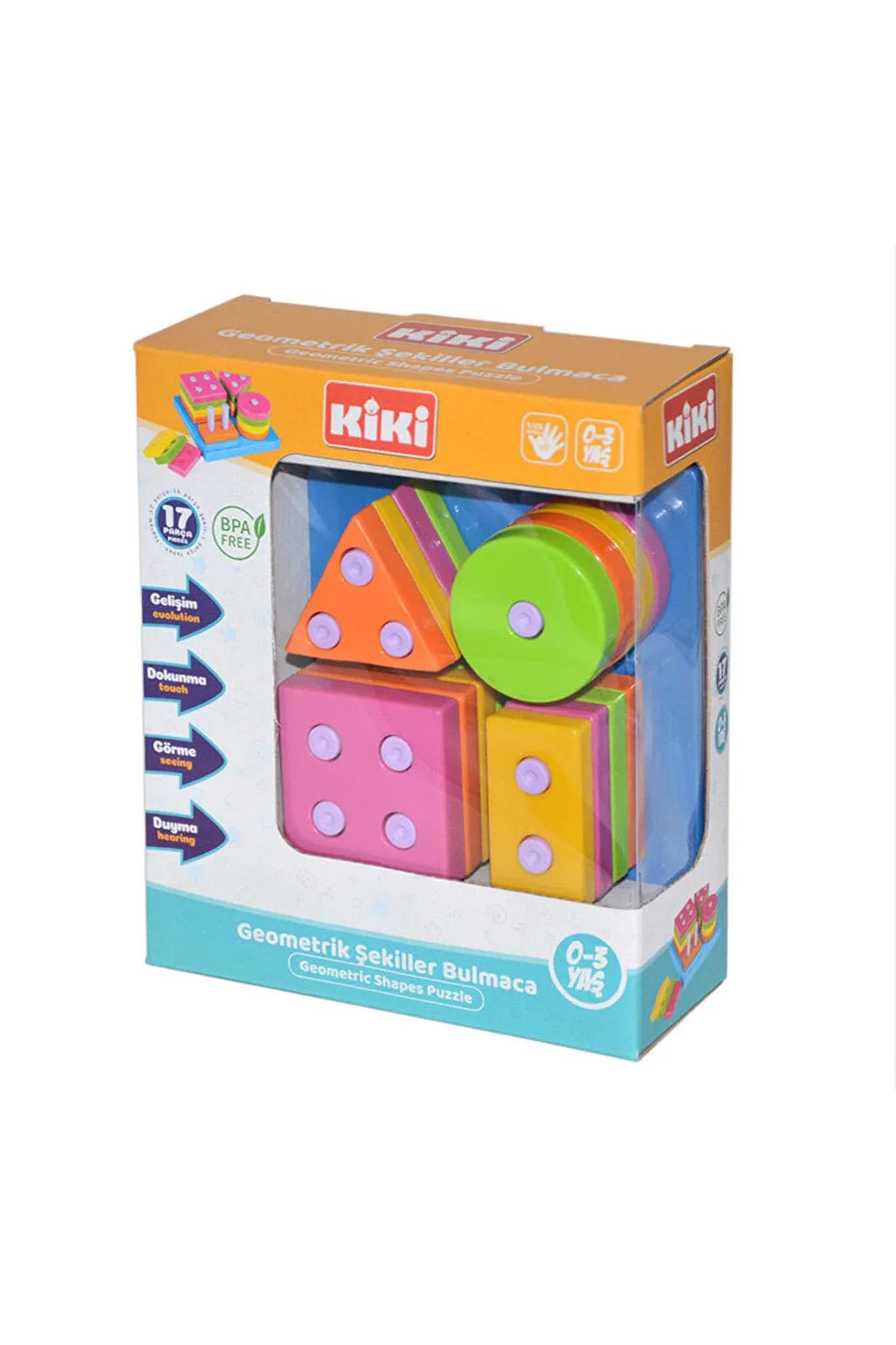 Kiki Geometric Shapes Puzzle - Image 3