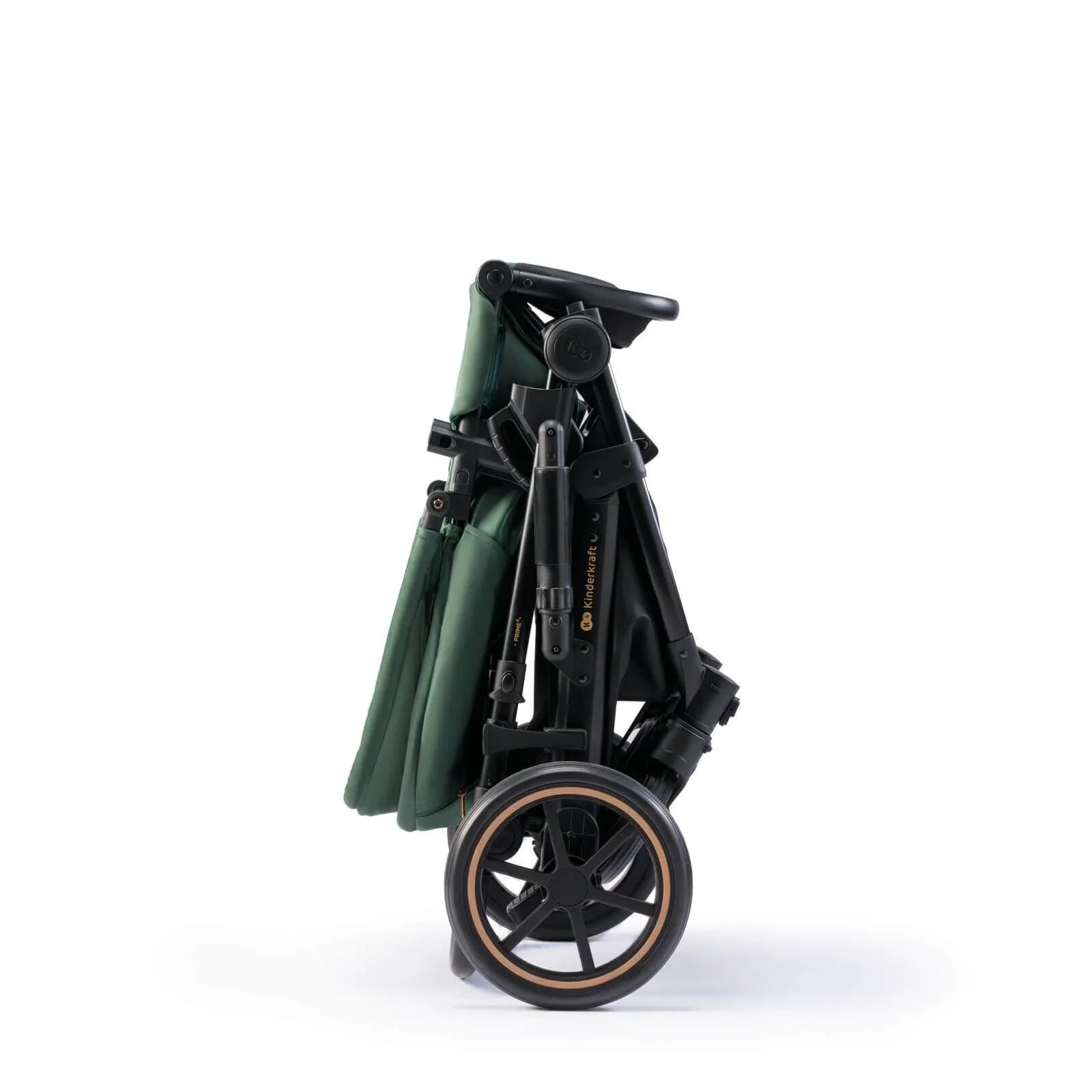 Kinderkraft 3-in-1 Mink Pro Prime 2 Travel System with Car Seat - Dark Green - Image 4