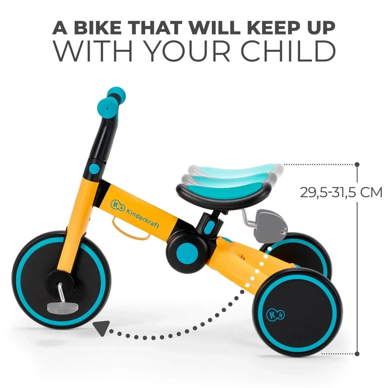 Kinderkraft 4 Trike Kids Tricycle - Image 5