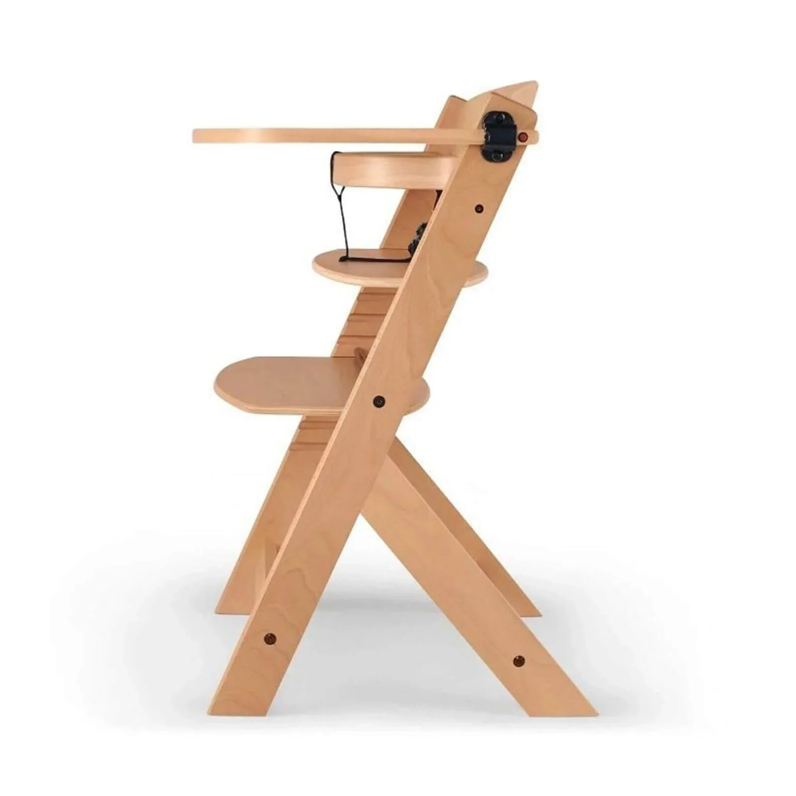 Kinderkraft Enock Wooden Highchair - Wooden Natural - Image 4
