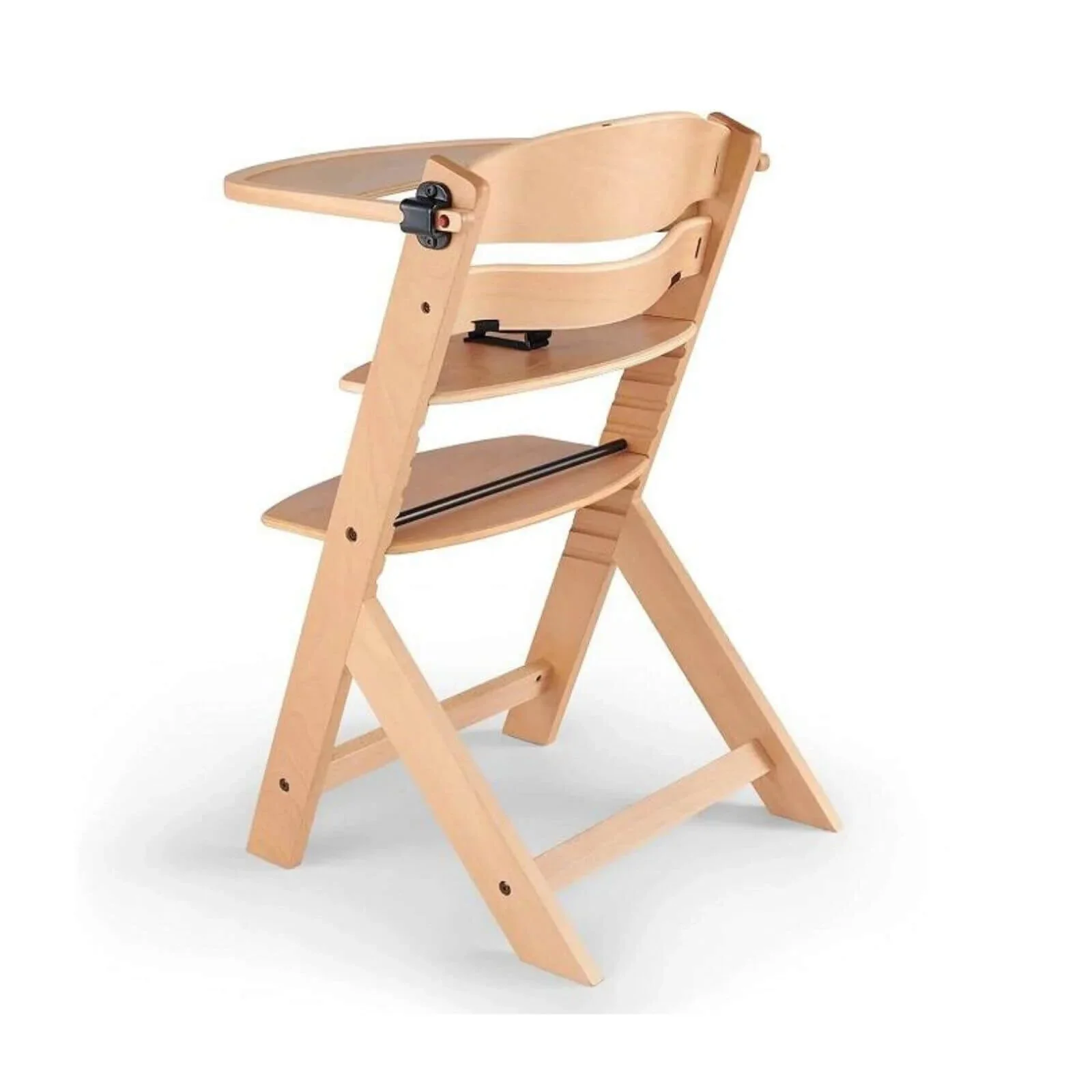 Kinderkraft Enock Wooden Highchair - Wooden Natural - Image 5
