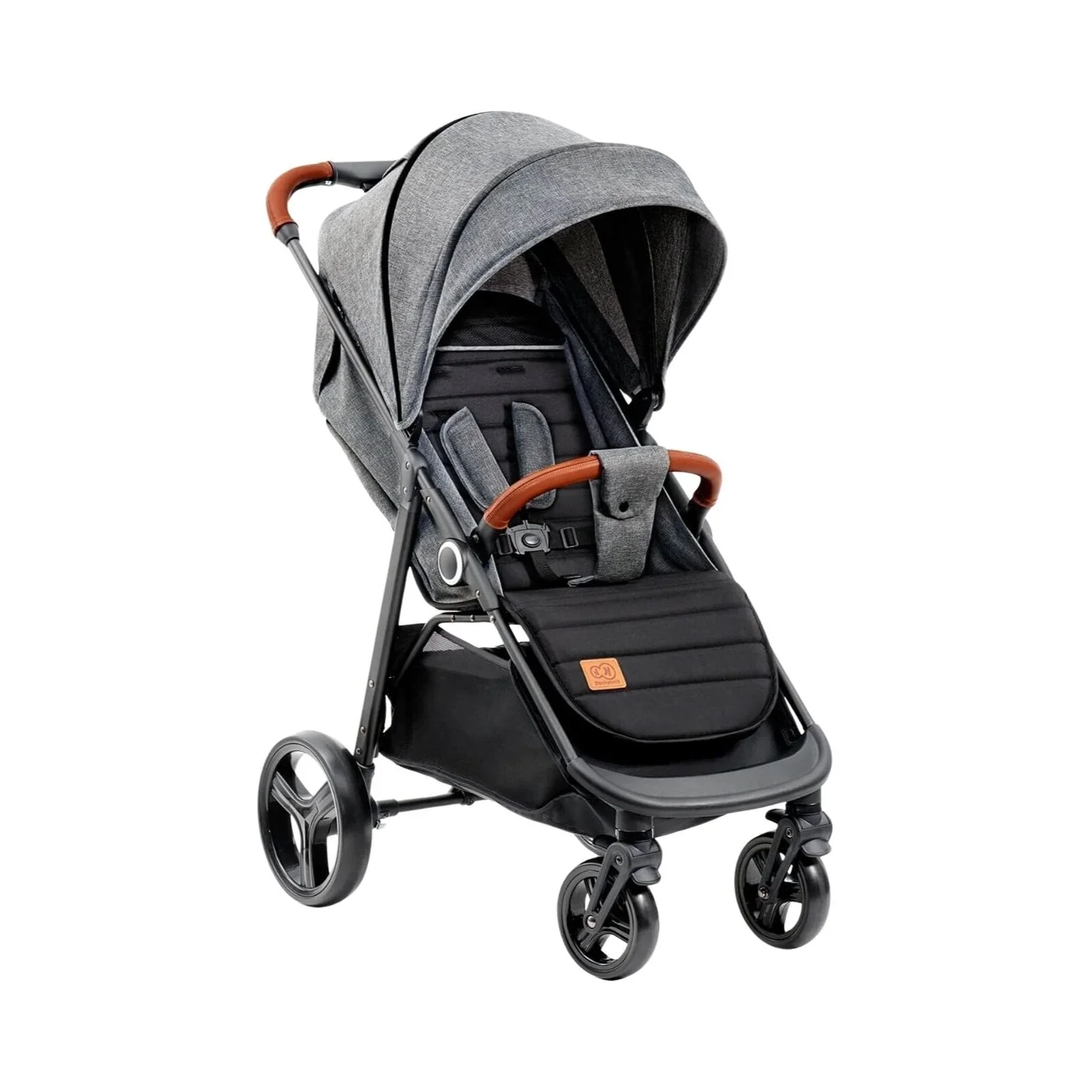 Kinderkraft Grande Plus Baby Stroller - Grey