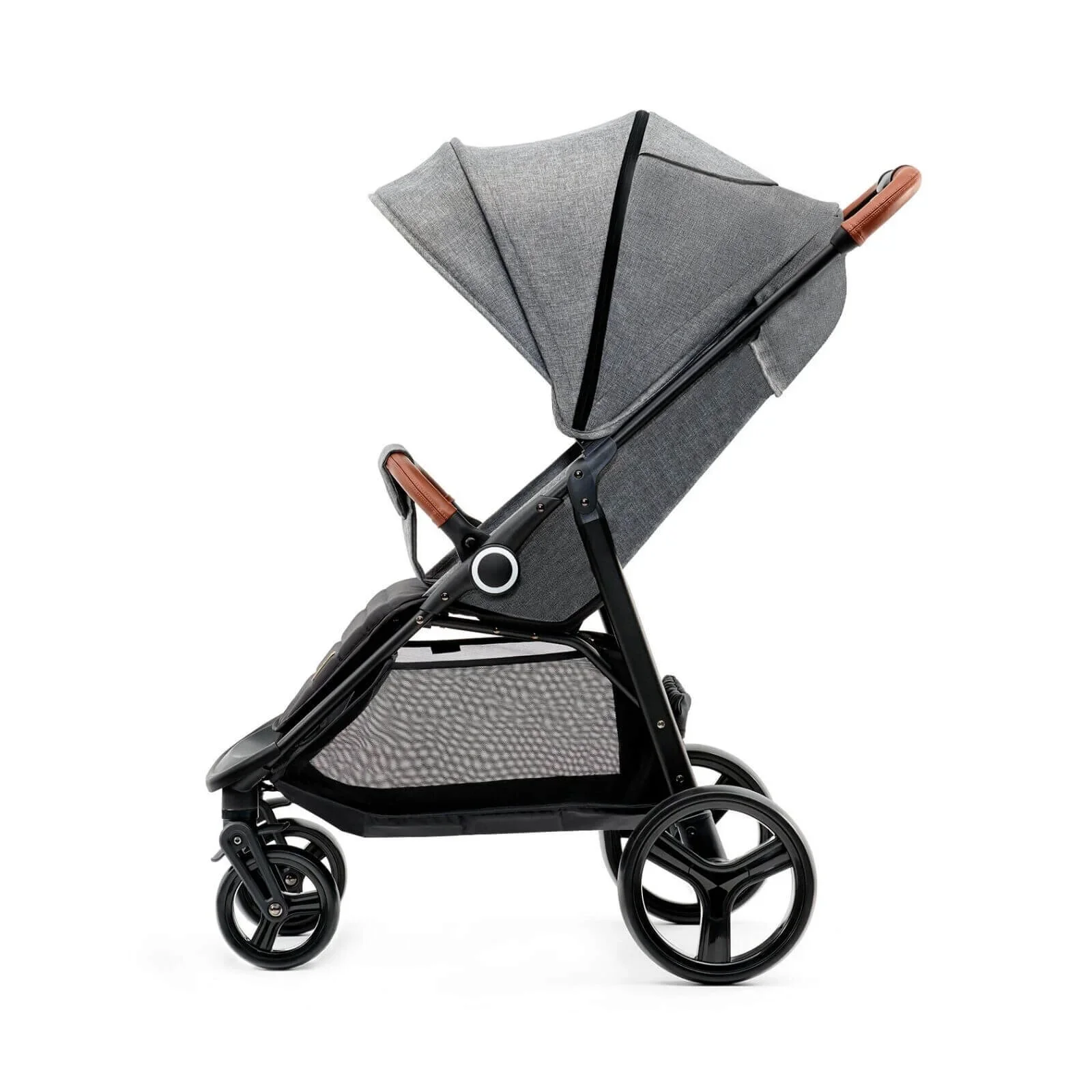 Kinderkraft Grande Plus Baby Stroller - Grey - Image 2