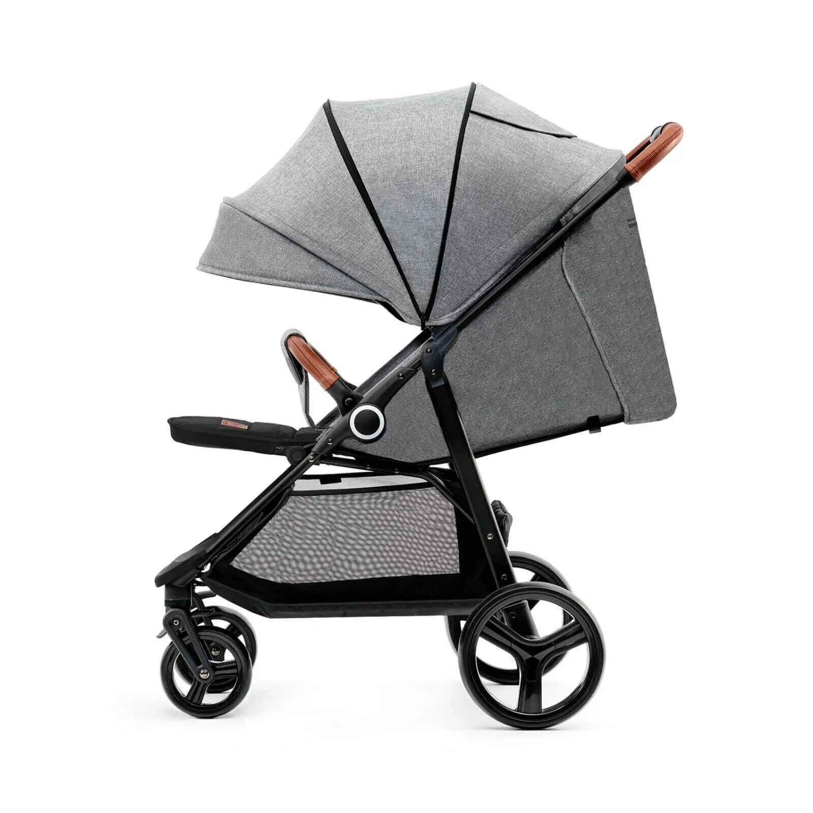 Kinderkraft Grande Plus Baby Stroller - Grey - Image 3