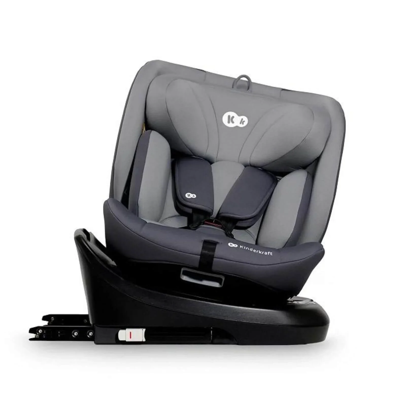 Kinderkraft i-Grow i-Size Car Seat (Birth to 12 Years) - Grey - Image 4