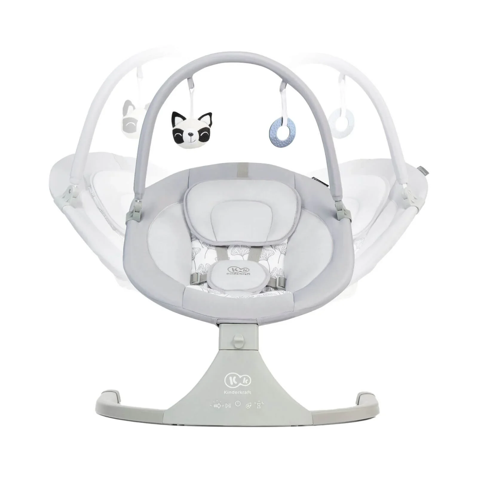 Kinderkraft Luli Swing & Bouncer - Grey - Image 4