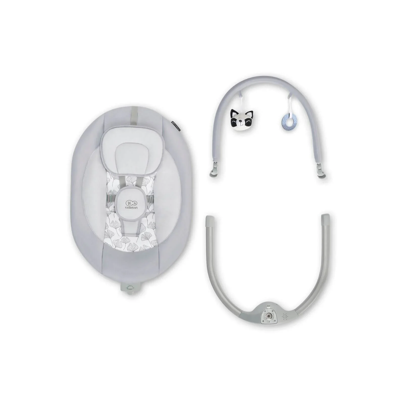 Kinderkraft Luli Swing & Bouncer - Grey - Image 8