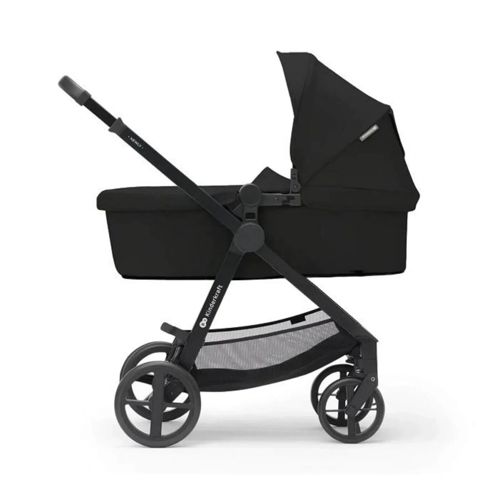 Kinderkraft Newly Mink Pro 4-in-1 Travel System - Classic Black - Image 3