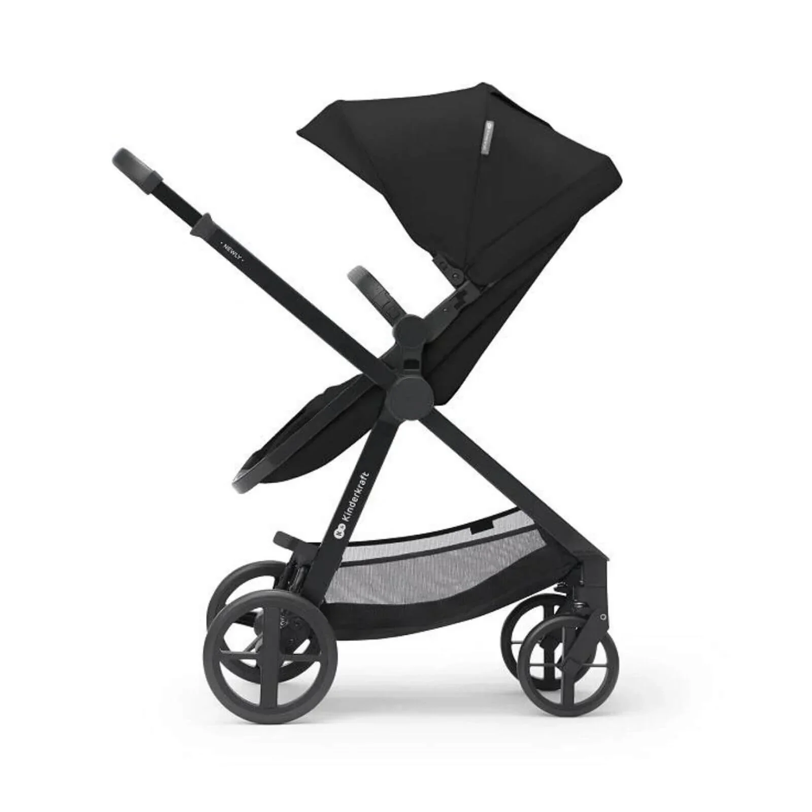 Kinderkraft Newly Mink Pro 4-in-1 Travel System - Classic Black - Image 4