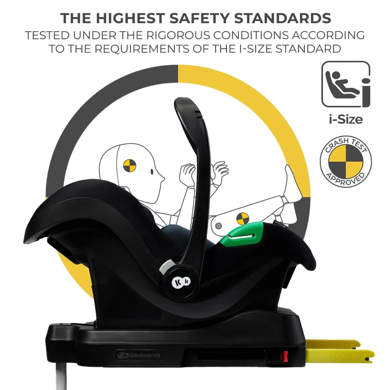 Kinderkraft Newly Mink Pro 4-in-1 Travel System - Classic Black - Image 7