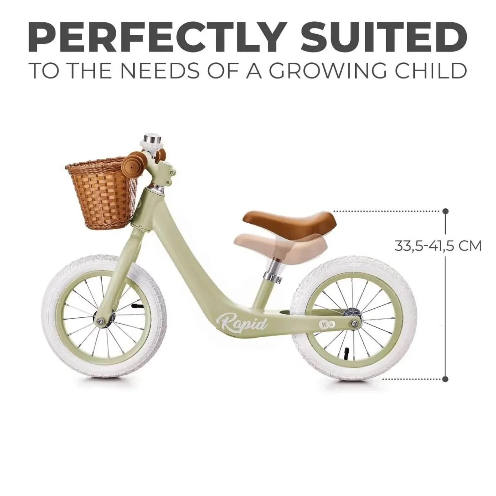 Kinderkraft Rapid 2 Balance Bike - Image 4