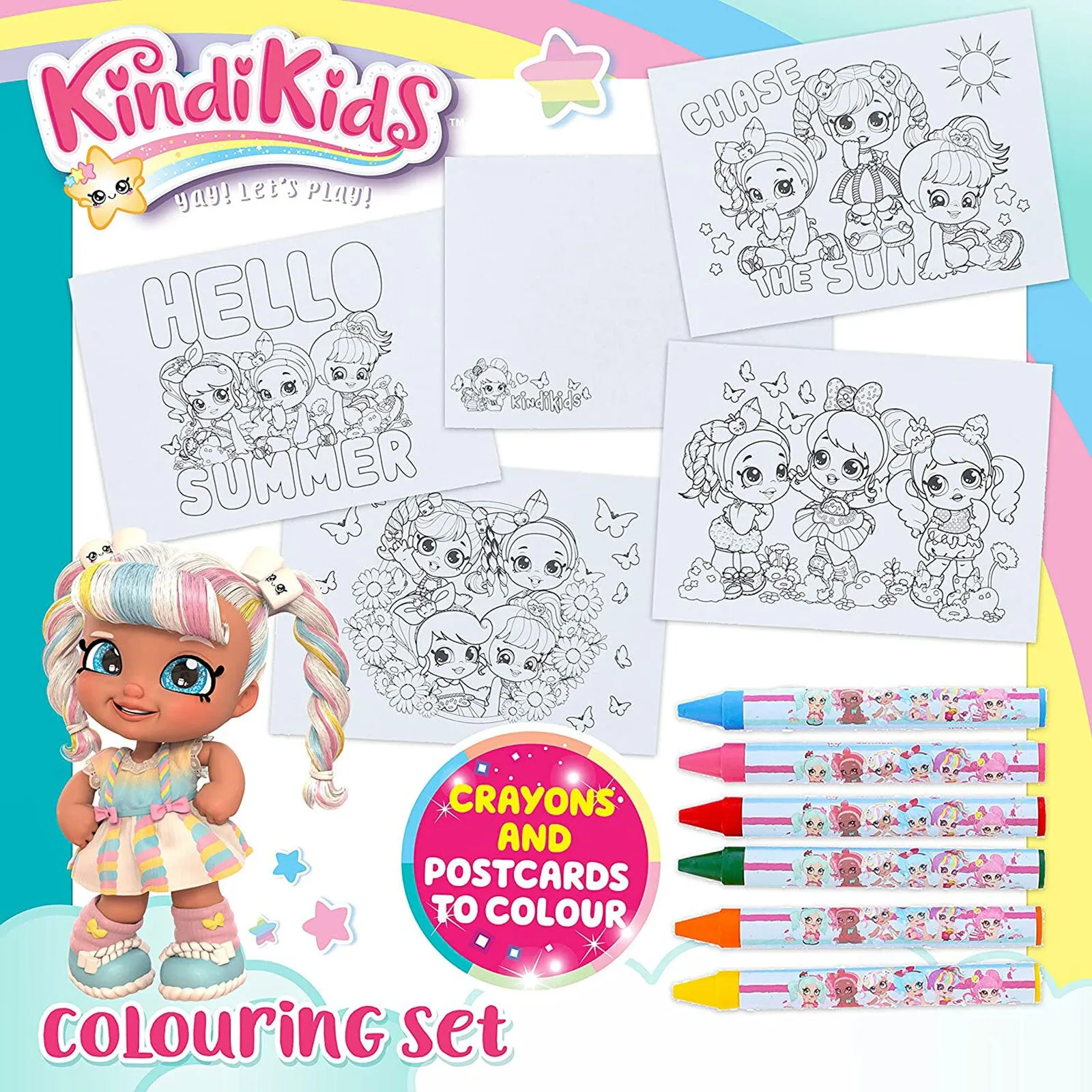 Kindi Kids Colouring Set - Image 4