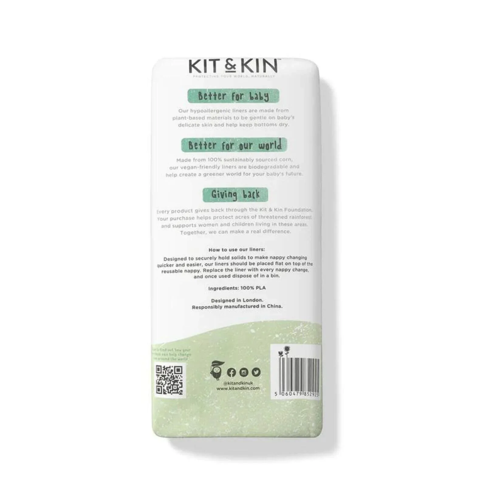 Kit & Kin Nappy Liners - Image 2