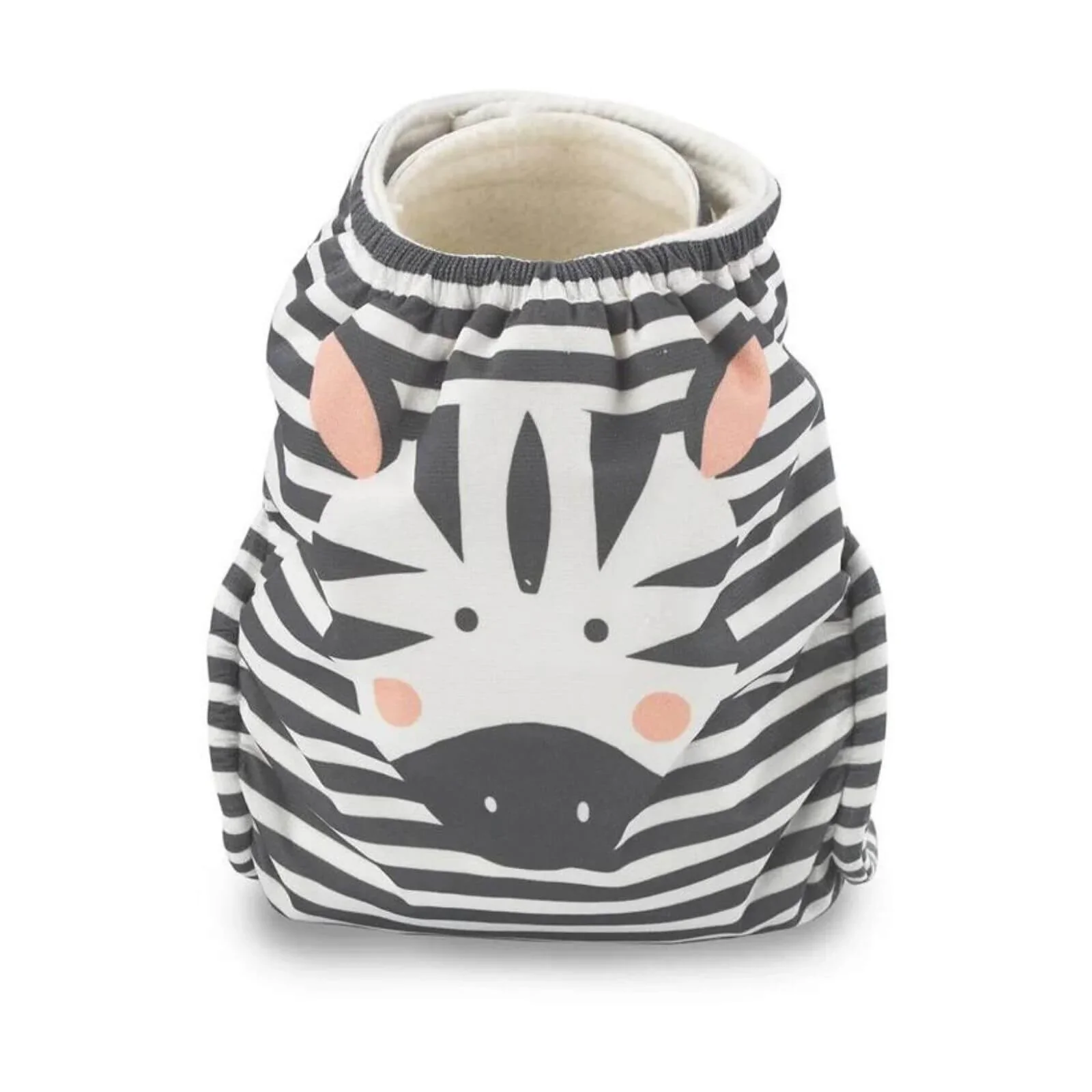 Kit & Kin Reusable Nappy - Zebra - Image 2