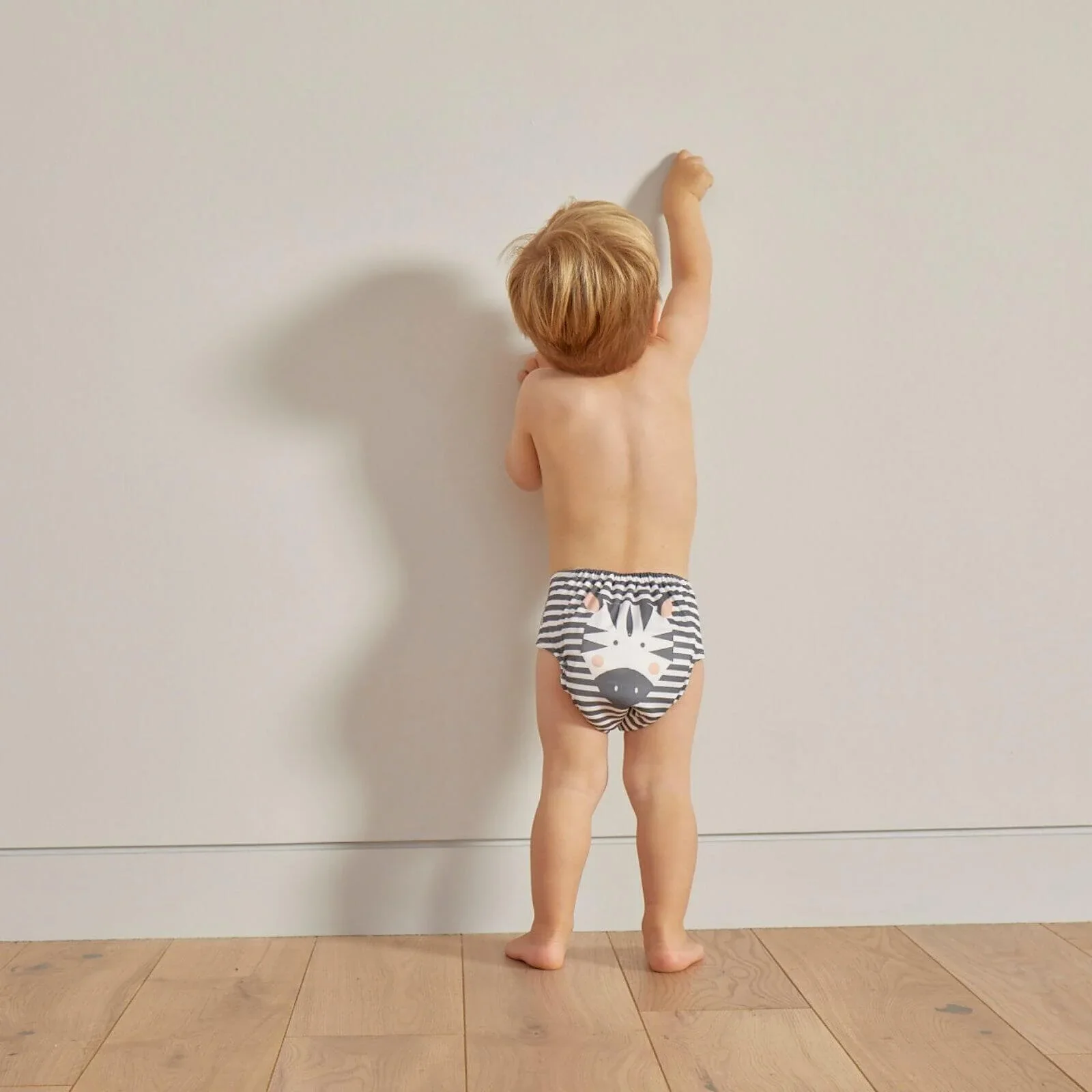 Kit & Kin Reusable Nappy - Zebra - Image 6
