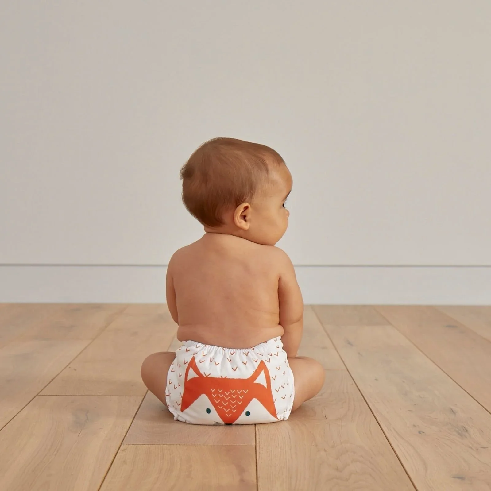 Kit & Kin Reusable Nappy - Fox - Image 3