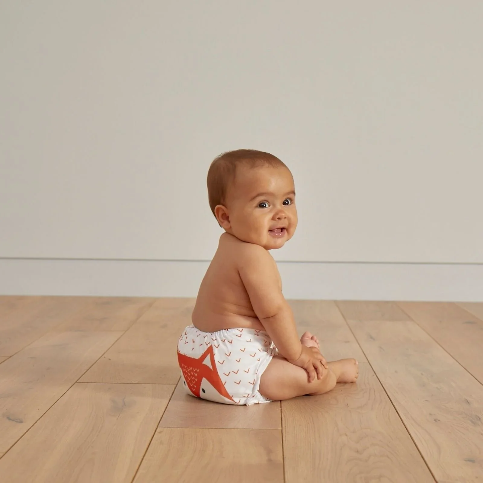 Kit & Kin Reusable Nappy - Fox - Image 4