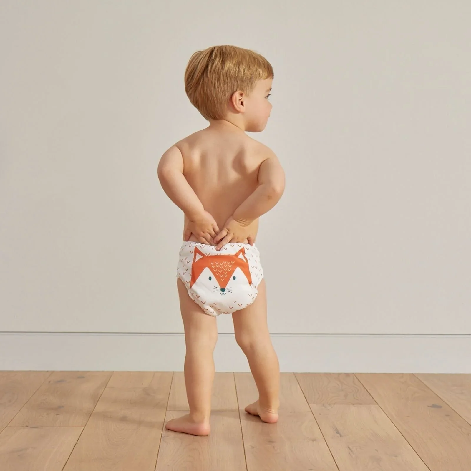 Kit & Kin Reusable Nappy - Fox - Image 8