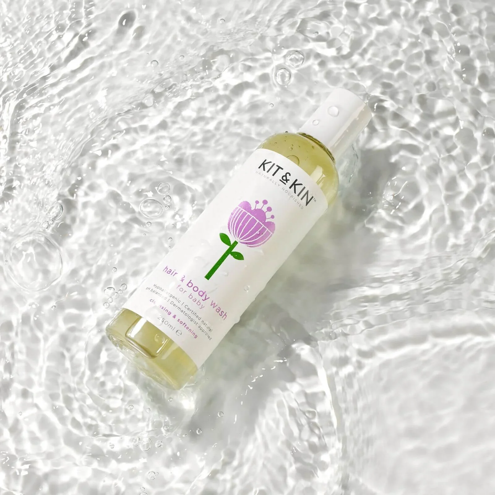 Kit & Kin Shampoo & Body Wash 250ml - Image 2