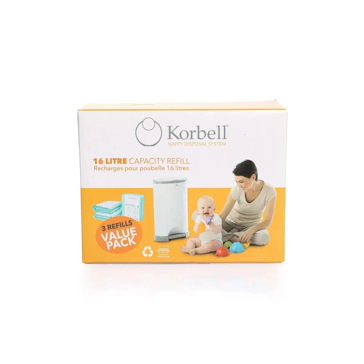 Korbell Nappy Bag 3x495 pcs - Image 7