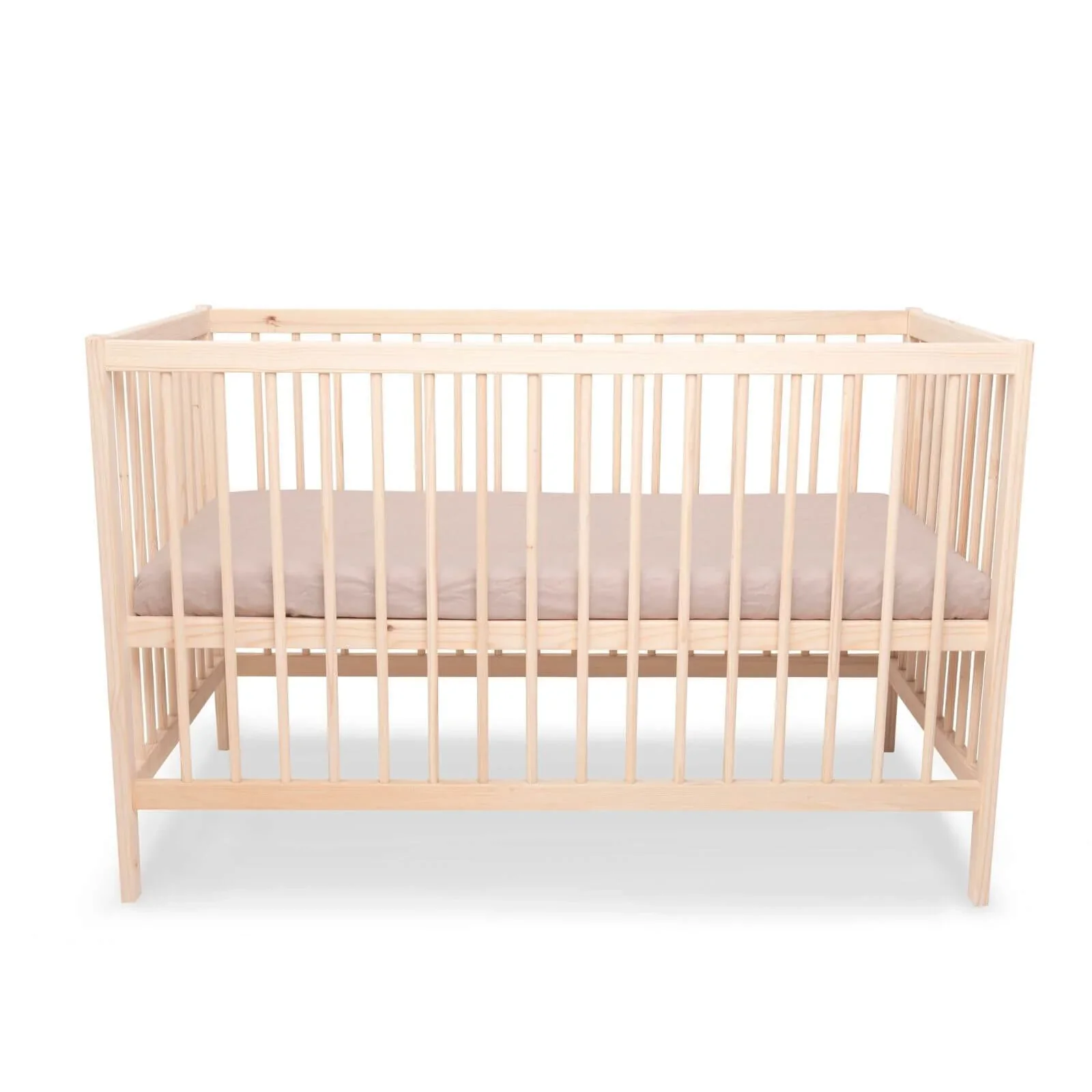 Kukka Natural Wood 2-Level Cot 70x140 - Image 6