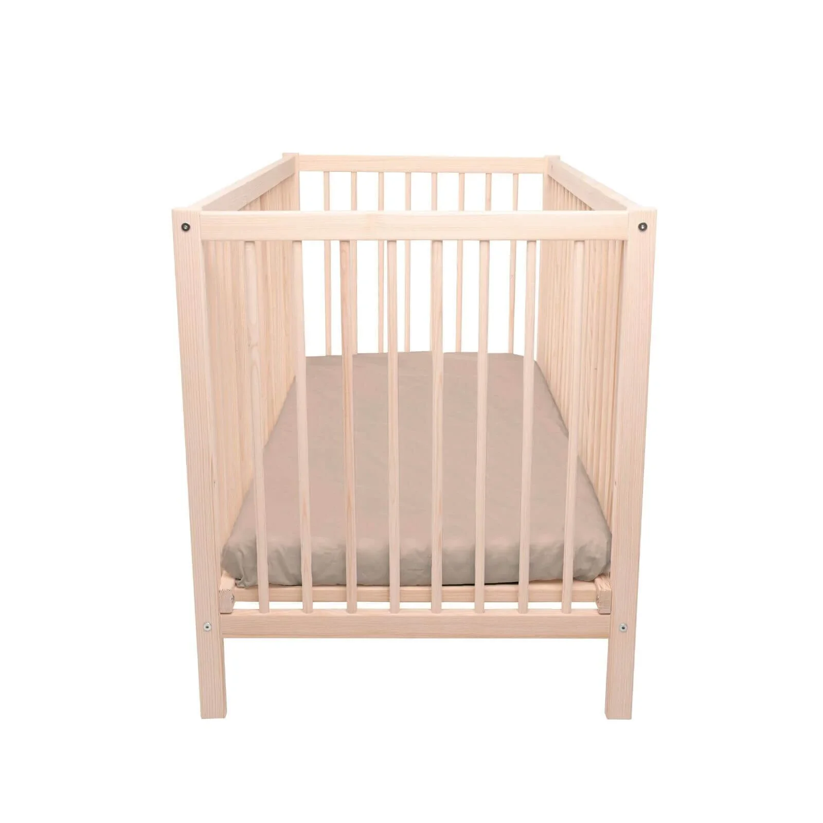 Kukka Natural Wood 2-Level Cot 70x140 - Image 7