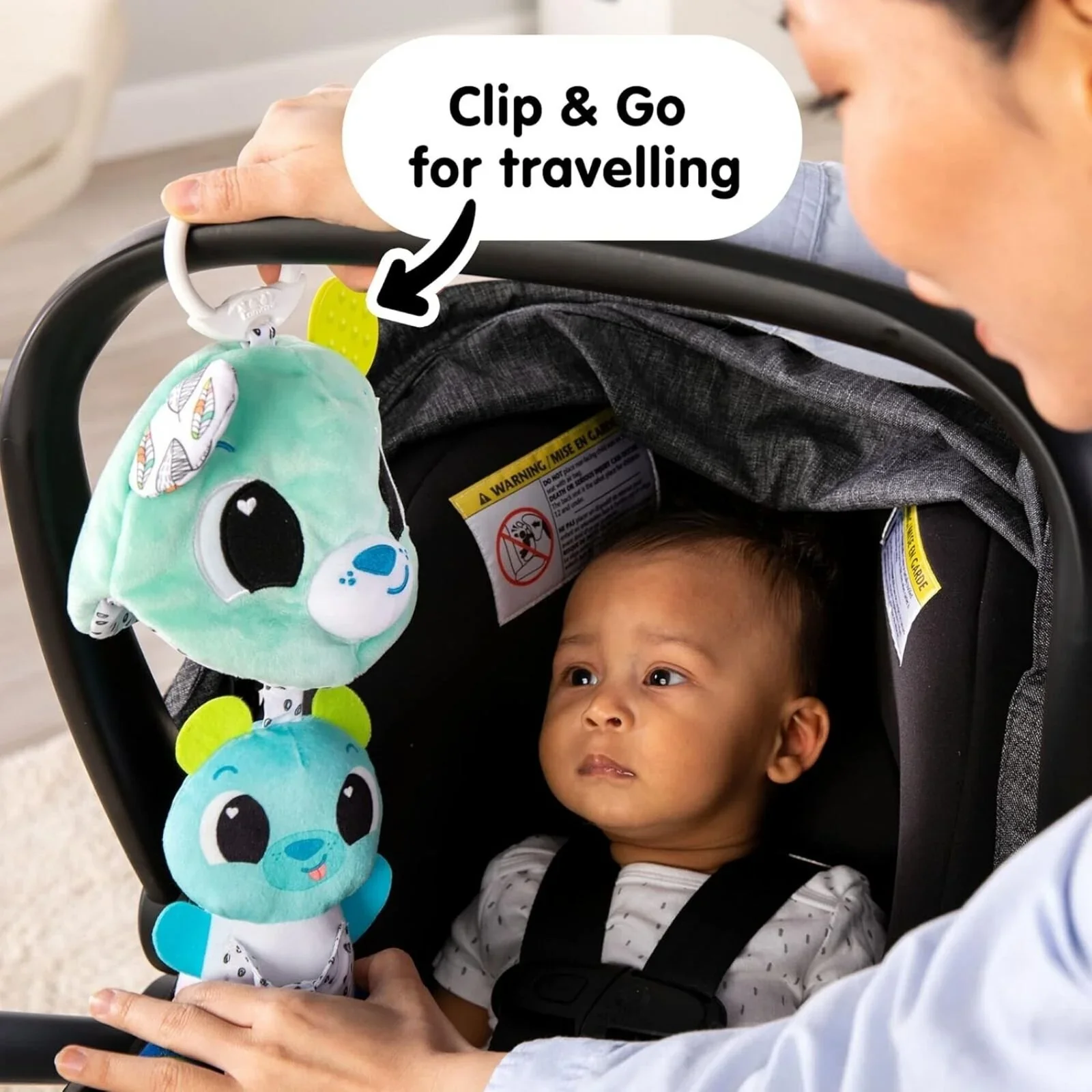 Lamaze 3-in-1 Surprise Clip & Go Bear Toy - Image 4