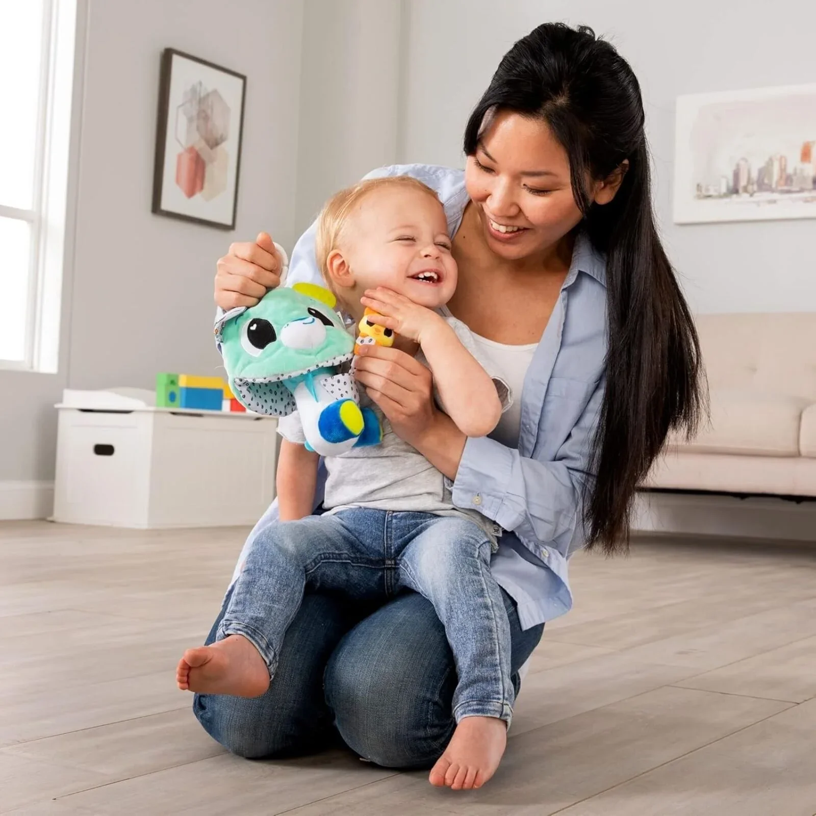Lamaze 3-in-1 Surprise Clip & Go Bear Toy - Image 5
