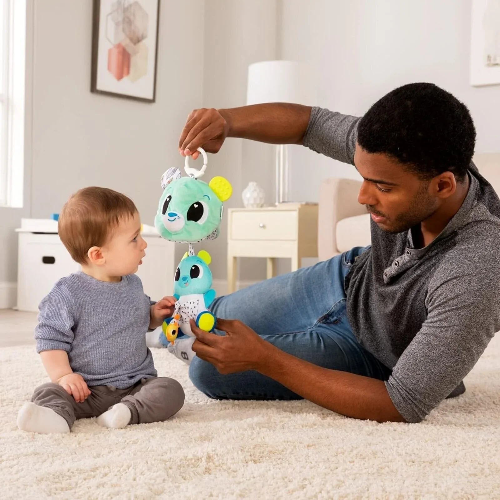 Lamaze 3-in-1 Surprise Clip & Go Bear Toy - Image 6