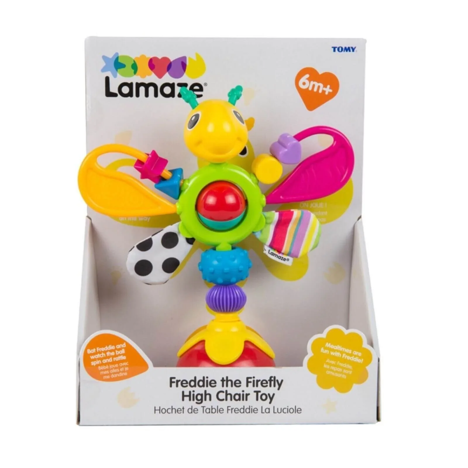 Lamaze Freddie the Firefly Table Top Baby Toy, 6+ Months - Image 6