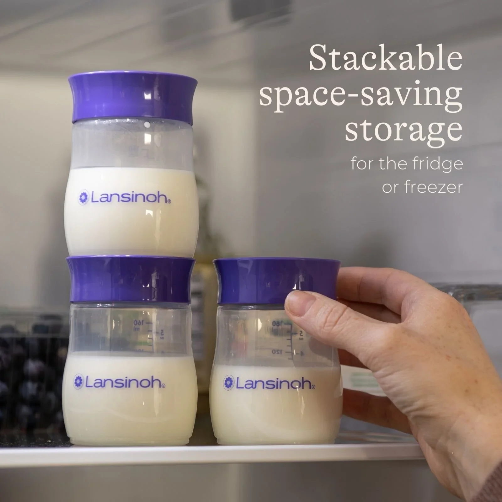 Lansinoh Breastmilk Storage Bottles 4 pcs - Image 5