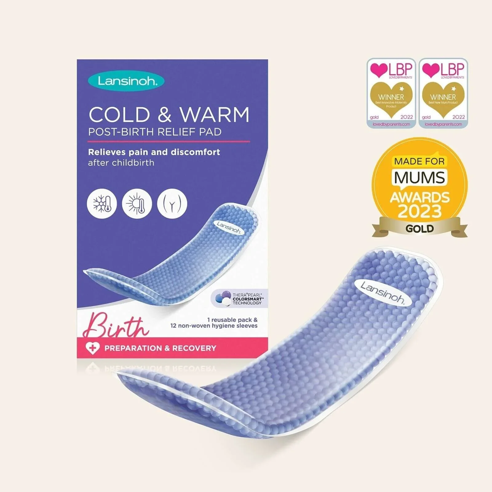 Lansinoh Cold & Warm Post-Birth Relief Pad - Image 8