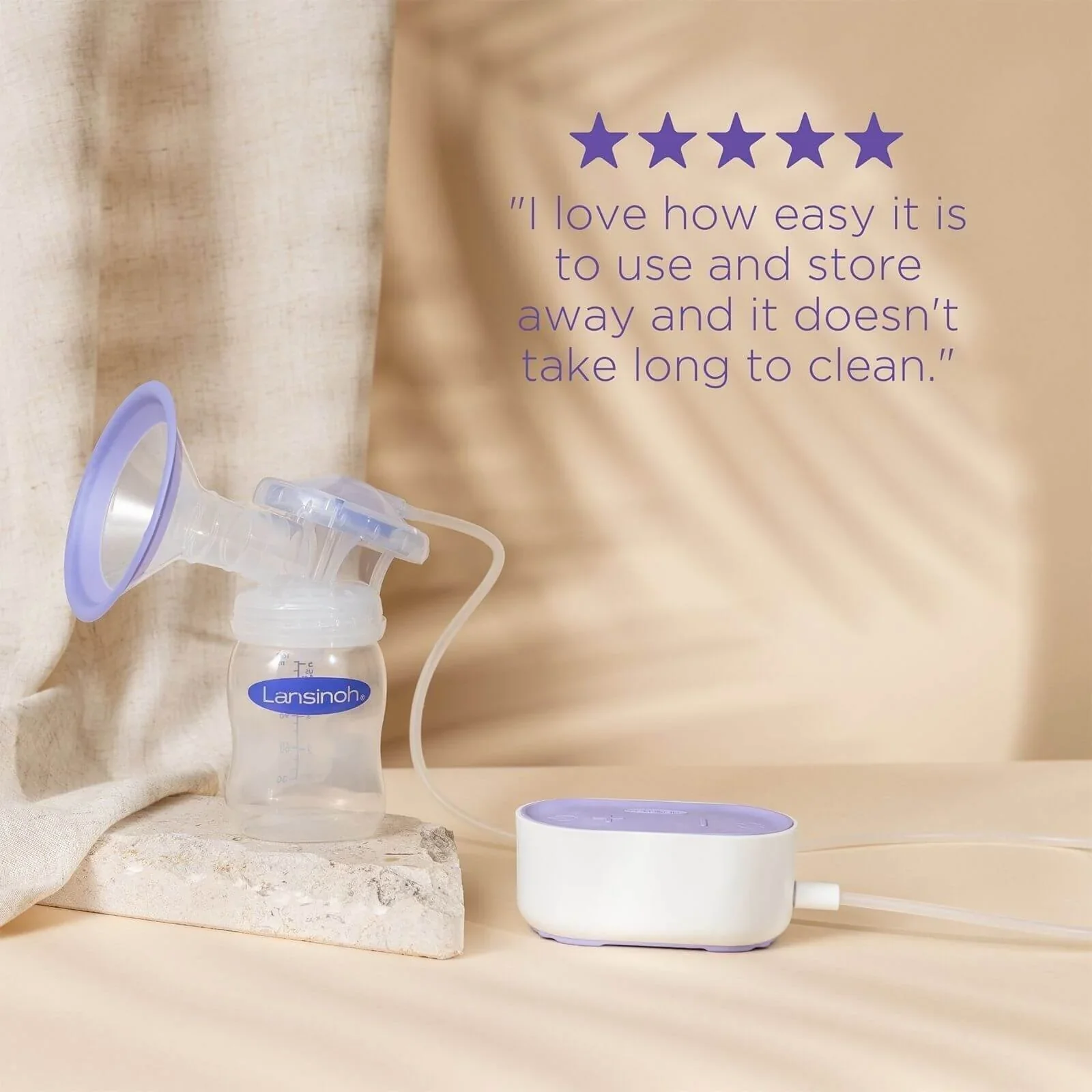 Lansinoh Compact Single Electric Breast Pump - Image 6
