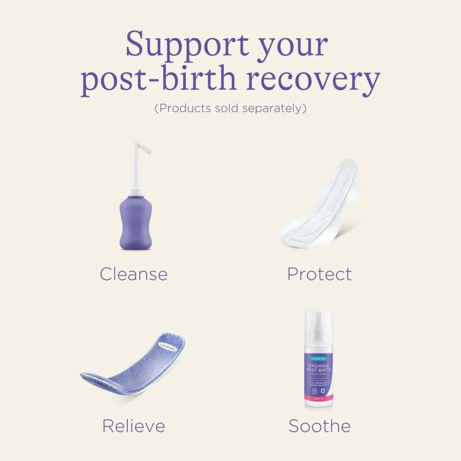 Lansinoh Discreet & Absorbent Maternity Pads for 2+ weeks Postpartum 12 pcs - Image 3