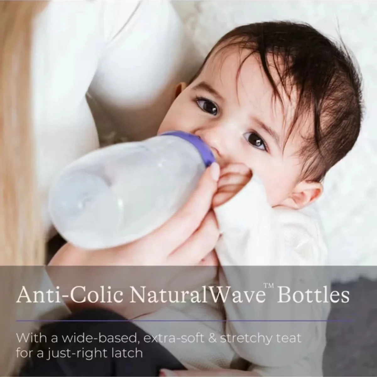 Lansinoh Feeding Bottles with NaturalWave Teat 330ml Pack of 2 - Image 2