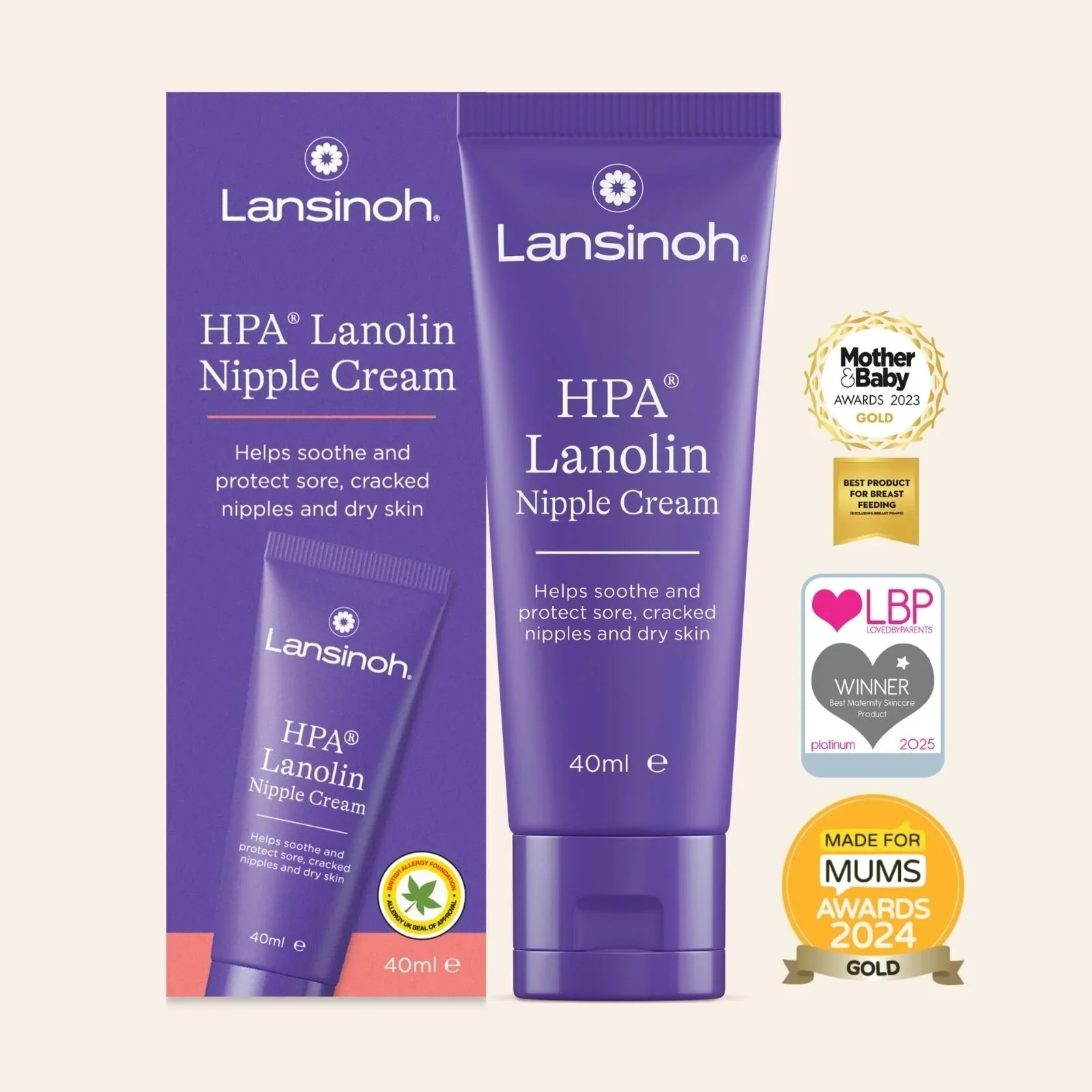 Lansinoh HPA Lanolin Nipple Cream 40ml - Image 2