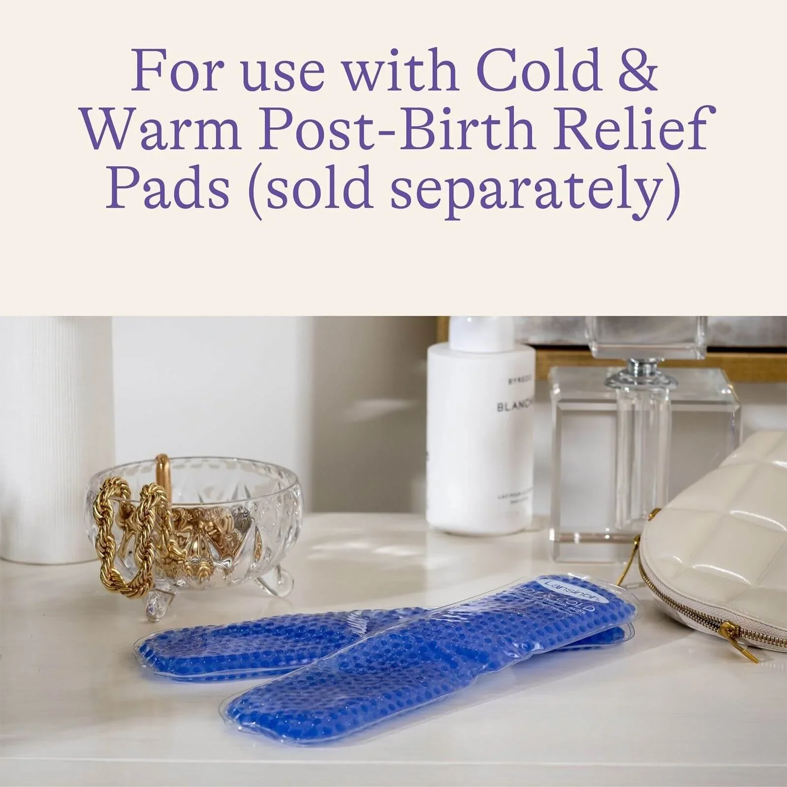 Lansinoh Hygiene Sleeves Refill for Cold & Warm Post-Birth Relief Pads 24 pcs - Image 2