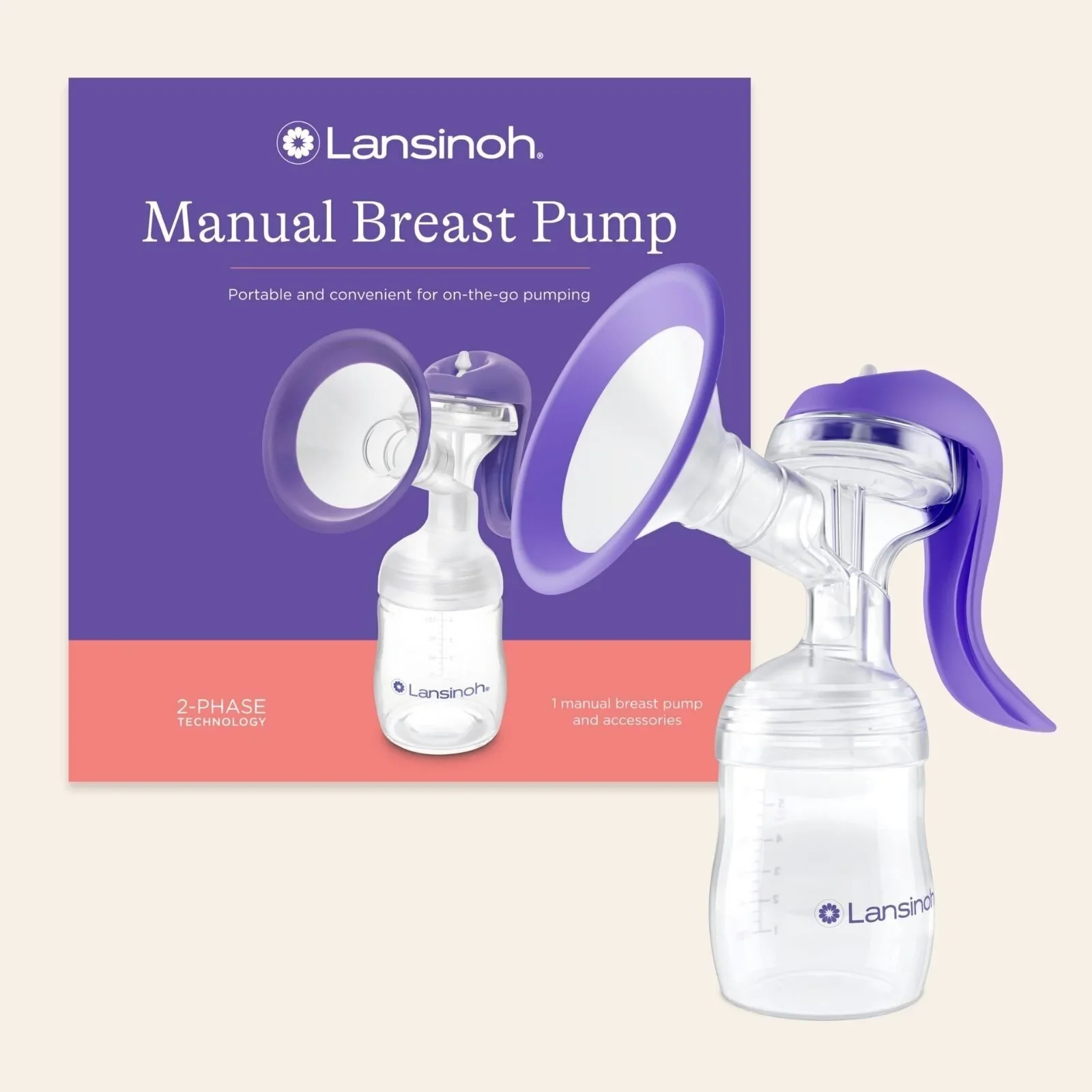 Lansinoh Manual Breast Pump - Image 2