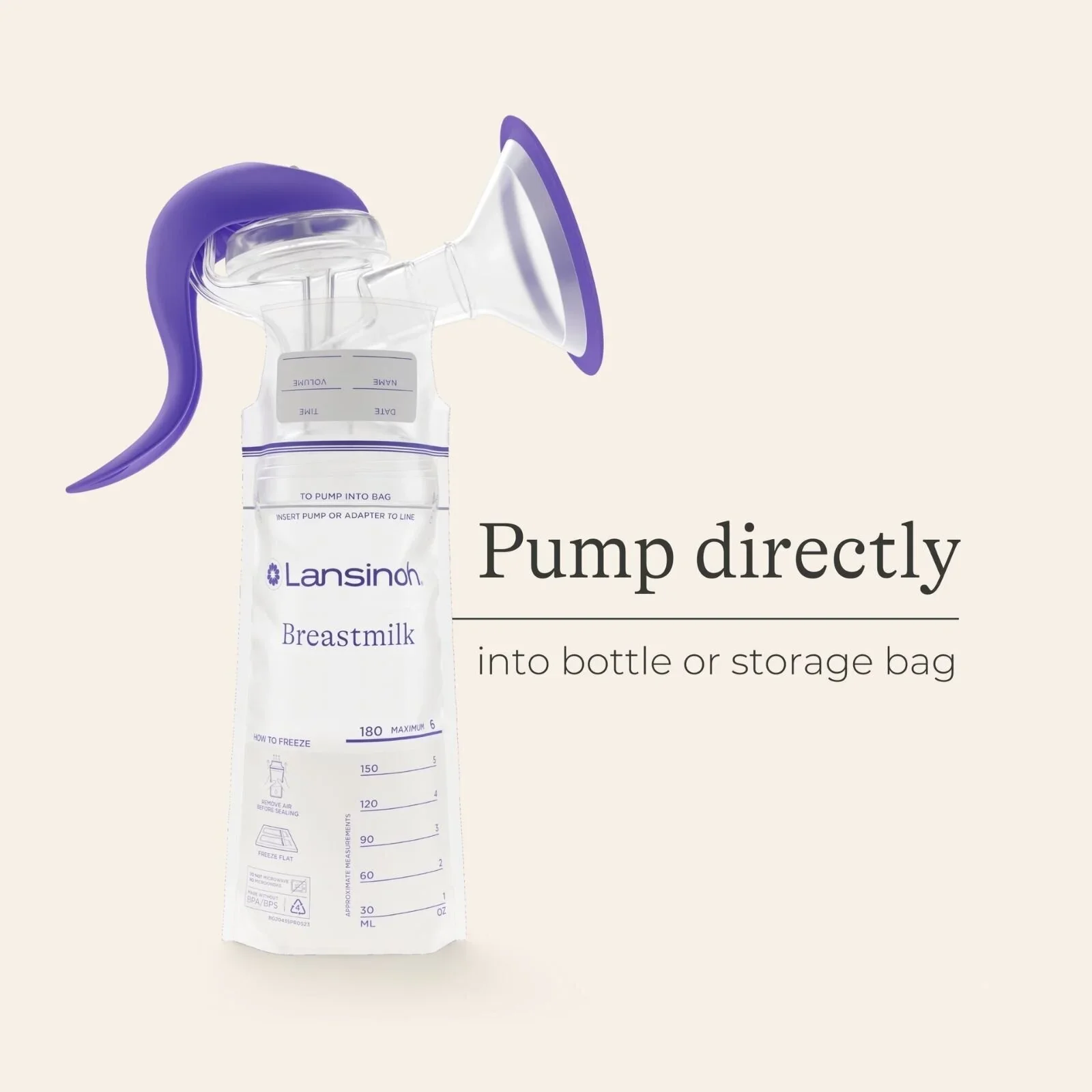 Lansinoh Manual Breast Pump - Image 5
