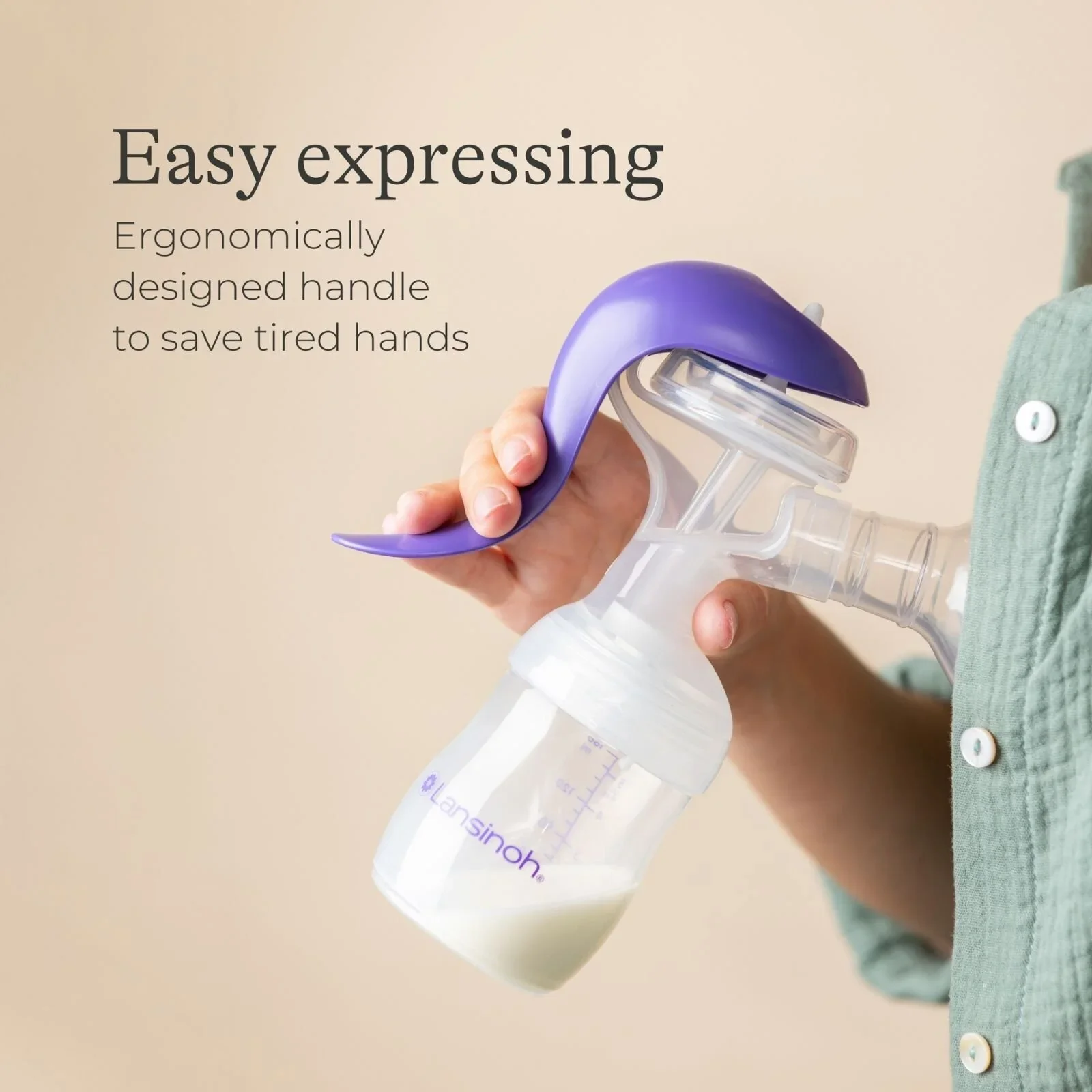 Lansinoh Manual Breast Pump - Image 6