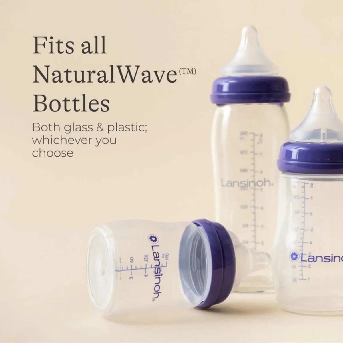 Lansinoh NaturalWave Extra Slow Flow Teats Pack of 2 - Image 2